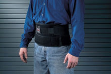 Load image into Gallery viewer, Allegro Suspenders for Back Belt w/ Hook and Loop Closure, Black