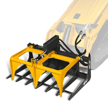 Load image into Gallery viewer, MechMaxx 42" Mini Skid Steer Skeleton Grapple Attachment, 24" Arm Opening, 2000 lb Weight Capacity