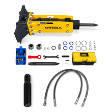 Load image into Gallery viewer, MechMaxx 300ft-lbs Hydraulic Mini Skid Steer Concrete Breaker Hammer Attachment