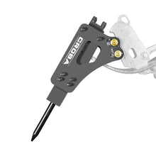 Load image into Gallery viewer, MechMaxx Hydraulic Breaker Hammer for Mini Compact Excavator MEC17, MEC17PRO, 360 J Impact Energy, 700-1200 Bpm (SKU: 150533; 150534）