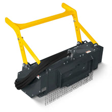 Load image into Gallery viewer, MechMaxx 37"Mini Skid Steer Drum Forestry Brush Mulcher Attachment, Hydraulic Flow Range 11 To 16 GPM, MCH37