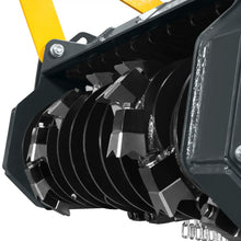 Load image into Gallery viewer, MechMaxx 37"Mini Skid Steer Drum Forestry Brush Mulcher Attachment, Hydraulic Flow Range 11 To 16 GPM, MCH37