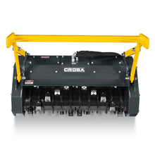 Load image into Gallery viewer, MechMaxx 37"Mini Skid Steer Drum Forestry Brush Mulcher Attachment, Hydraulic Flow Range 11 To 16 GPM, MCH37