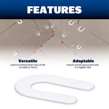 Load image into Gallery viewer, Marshalltown 15BWTHS500 Horseshoe Spacer 1/16” 500pc Bulk Retail Box