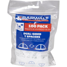 Load image into Gallery viewer, Marshalltown 15TST2X Dual-Sided T Spacers 1/16" 100pk