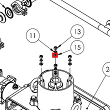 Load image into Gallery viewer, Binks 165134 Ø8 WASHER -- Ref 15, BINKS - Smart Pump E2-15 AFP - Instruction Manual - 77-3227 [ English ]