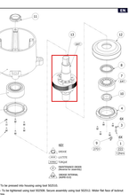 Load image into Gallery viewer, Binks 165553 M8 x 25 CAP HEAD SCREW -- Ref 13, Smart Pump E2-30/40 - Service Manual - 77-3215 [ English ]