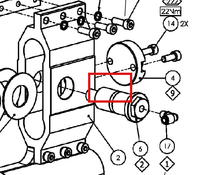 Load image into Gallery viewer, Binks 165957 M8 x 90 CAP HEAD SCREW -- Ref 6, BINKS - Smart Pumps E4-60 - Service Manual - 77-3229 [ English ]