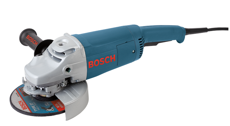 Bosch 7 In. 15 A Large Angle Grinder with Rat Tail Handle