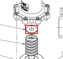 Load image into Gallery viewer, Binks 191964 BUTTON -- Ref 5, BINKS - Back Pressure Regulator Service Manual 77-3253 EN [ English ]