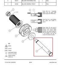 Load image into Gallery viewer, Binks 192619 PISTON SHAFT -- Ref 5, Smart Pump E2-30/40 - Service Manual - 77-3215 [ English ]