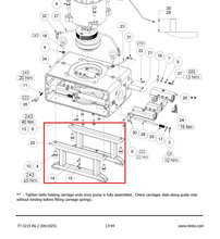 Load image into Gallery viewer, Binks 192634 MOUNTING FRAME -- Ref 20, Smart Pump E2-30/40 - Service Manual - 77-3215 [ English ]