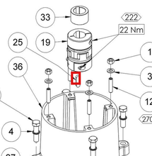 Load image into Gallery viewer, Binks 192671 12 x 8 x 40 KEY -- Ref 25, Smart Pump E2-30/40 - Service Manual - 77-3215 [ English ]