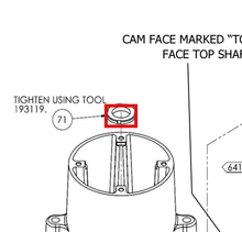 Load image into Gallery viewer, Binks 192703 M30 BEARING LOCKNUT -- Ref 71, BINKS - Smart Pump E2-15 AFP - Instruction Manual - 77-3227 [ English ]