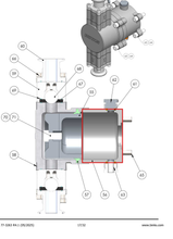 Load image into Gallery viewer, Binks 192717 DYNAMIC CHAMBER -- Ref 56, Maple 20 AFP Pump Manual 77-3263 EN [ English ]