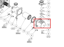 Load image into Gallery viewer, Binks 192826 OUTLET CYLINDER -- Ref 12, BINKS - Maple Pump 15/3 - Service Manual - 77-3233 [ English ]