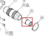 Load image into Gallery viewer, Binks 192871 Ø25 LINEAR BEARING -- Ref 96, BINKS - Smart Pump E2-15 AFP - Instruction Manual - 77-3227 [ English ]