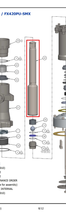 Load image into Gallery viewer, Binks 193477 PUMP SHAFT - CERAMIC -- Ref 45, FX420XX-XXX Fluid Section Manual 77-3281 EN [ English ]