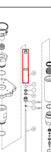 Load image into Gallery viewer, Binks 193970 FX68 PUMP ROD - CERAMIC -- Ref 30, FX68 Fluid Section Manual 77-3276 [ English ]