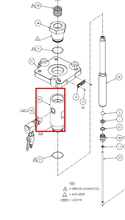 Load image into Gallery viewer, Binks 194092 FX115/122 UPPER PUMP TUBE -- Ref 29, FX115 Fluid Section Manual 77-3277 EN [ English ]