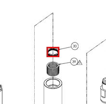 Load image into Gallery viewer, Binks 194093 PACKING SPRING -- Ref 30, FX115 Fluid Section Manual 77-3277 EN [ English ]