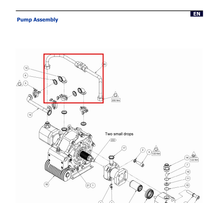 Load image into Gallery viewer, Binks 195819 OUTLET MANIFOLD -- Ref 18, Maple 15/25 Pump Manual 77-3339 EN [ English ]