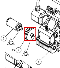 Load image into Gallery viewer, Binks 195849 HEAT EXCHANGER EXTENSION -- Ref 2, Maple 15/25 Pump Manual 77-3339 EN [ English ]
