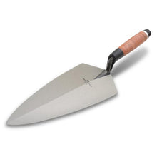 Load image into Gallery viewer, Marshalltown 19L9.5 9 1/2" Brick TrowelPhiladelphia Pattern-Leather Hdl (2/Pack)