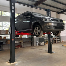 Load image into Gallery viewer, Katool KT-AS110D 11000 lbs. Clear Floor Two Post Lift, Direct Drive, Assym Arms