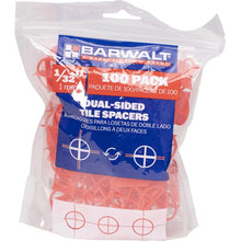 Load image into Gallery viewer, Marshalltown 1TSX2X Dual-Sided Spacers 1/32" 100pk (6/Pack)