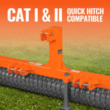 Load image into Gallery viewer, MechMaxx 60" Cultipacker with 26 Ductile Iron Wheels, Scraper Bar Included, Category 1 and 2, 3 Point Hitch Tractor Attachment, TCP1060