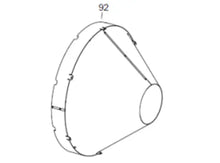 Load image into Gallery viewer, Intermediate Cone Replacement Part for Fire 155 Heater