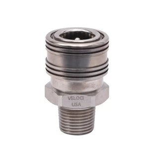 Prima Stainless Steel Coupler 3/8
