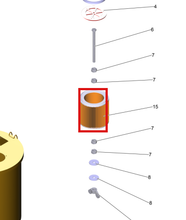 Load image into Gallery viewer, Kärcher 2.863-303.0 Cartridge Filter Wd/Se - highlighted in parts diagram