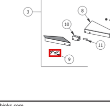 Load image into Gallery viewer, Binks 20-2077 HEX HD. CAP SCREW 5/16-18 X 1-1/2" LG, SS -- Ref 9, 15:1 Air Motor &amp; Agitator Manual 77-3139 EN [ English ]