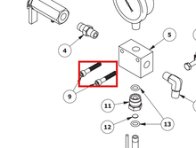 Load image into Gallery viewer, Binks 20-6086 SOCKET HEAD CAP SCREW -- Ref 9, Pump &amp; Flow Meter Manual 77-2945 [ English ]