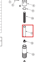 Load image into Gallery viewer, Binks 207-11693 SCREEN - 60 MESH -- Ref 11, 207-12259 Filter Assembly Manual 77-2807 EN [ English ]