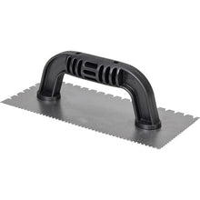 Load image into Gallery viewer, Marshalltown 228 9"x4" NOTCHED TROWEL-1/4x3/16x1/2 Flat V &amp; 3/32 Sq (6/Pack)
