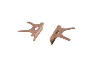 Wilton — 404-8 Replacement Copper Jaw Caps with 8 in Jaw Opening, Pair