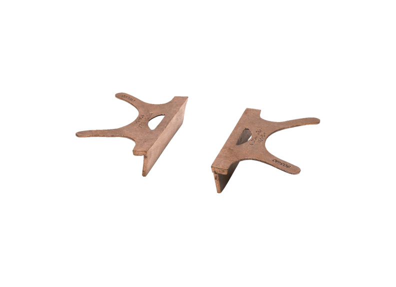 Wilton — 404-4.5 Replacement Copper Jaw Caps with 4.5 in Jaw Opening, Pair