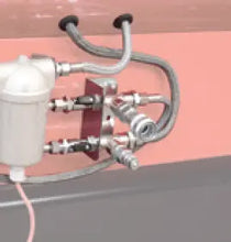 Load image into Gallery viewer, External Fuel Tank Connection Kit with Two-Valve System for Blaze Heaters