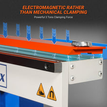 Load image into Gallery viewer, MechMaxx 24'' Industrial Magnetic Pan and BOX Heavy Duty Sheet Metal Brake 20 Gauge Capacity Shear Press Brake, MSMB650E