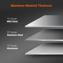 Load image into Gallery viewer, MechMaxx 24'' Industrial Magnetic Pan and BOX Heavy Duty Sheet Metal Brake 20 Gauge Capacity Shear Press Brake, MSMB650E
