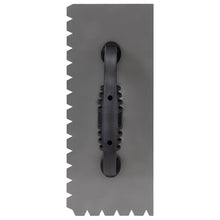 Load image into Gallery viewer, Marshalltown 254 5/16 X 5/16 X 7/16 200 Series Flat V- Notched Trowel (12/Pack)