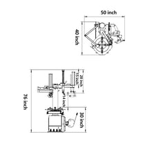 Load image into Gallery viewer, Katool KT-T830 Tire Changer with Double Assist Arms