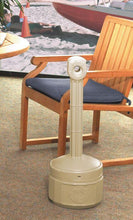 Load image into Gallery viewer, Justrite 1 Gallon Plastic Outdoor Ashtray, Personal Smoker&#39;s Ceasefire®, Adobe Beige - 26806B
