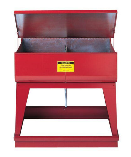 Justrite 27140 TANK,RINSE,FLR TWIN CHMB,8G RD