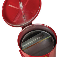 Load image into Gallery viewer, JUSTRITE  6-gal Bench Top Solvent-Based Parts Washer - Red