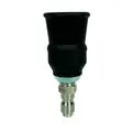 Load image into Gallery viewer, MTM Hydro Black NH35 Nozzle with Guard, Size 2.0, 25° Spray Pattern, 1/4" SS Plug - 16.7100