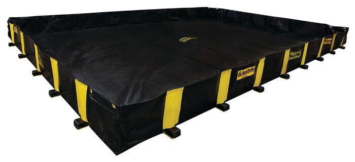 Justrite™ Rigid-Lock QuickBerm®, 16'W x 16'L x 12